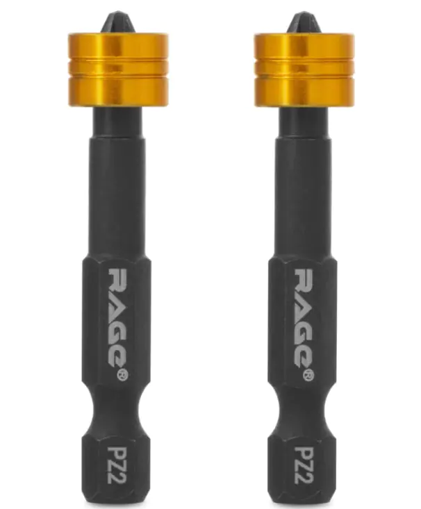 Бита магнитная с ограничителем PZ2х50 мм (2 шт) RAGE by VIRA 554134