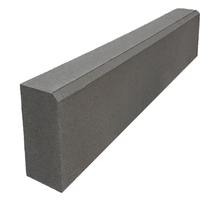 Борт (бордюр) тротуарный графитовый 1000х200х80 мм
