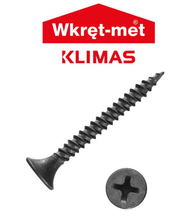 Саморез по металлу Klimas KSGM 3,5x35 (1000 шт)