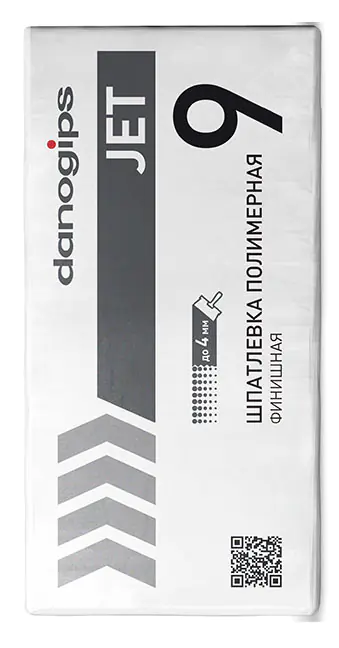 Шпатлевка DANOGIPS DANO JET 9 полимерная, 20 кг
