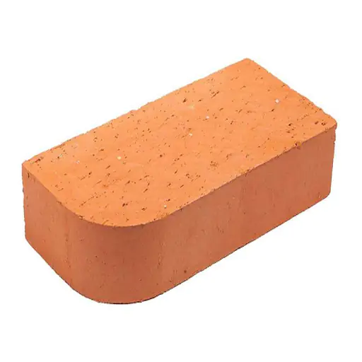 Кирпич закругленный М200 (Витебский цех №1) 250х120х65 мм (возможно 5% боя)