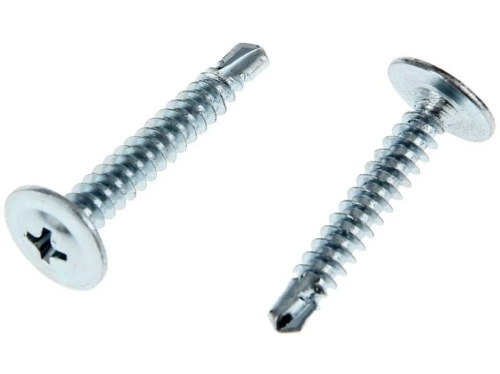 Саморез с прессшайбой 4,2x25 со сверлом (200 шт)