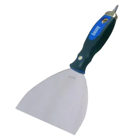 Шпатель нержавеющий Knauf 150 мм с отверткой