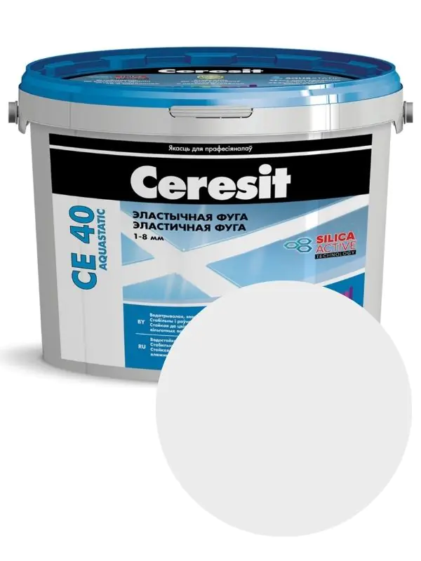 Фуга Ceresit CE 40 №03 (мраморно-белая) 2 кг