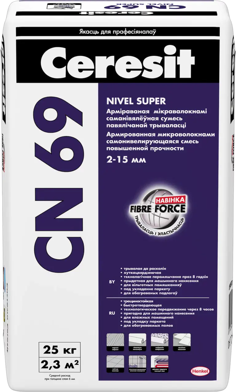 Самонивелир Ceresit CN 69, 25 кг