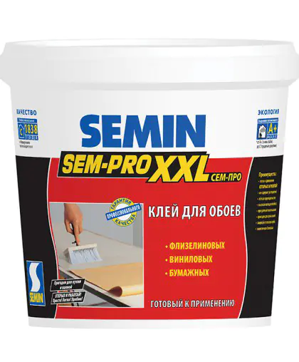 Клей для обоев SEMIN SEM-PRO XXL, 10 кг