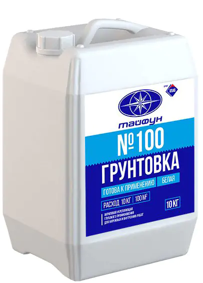 Грунтовка Тайфун Мастер №100 укрепляющая, 10 кг