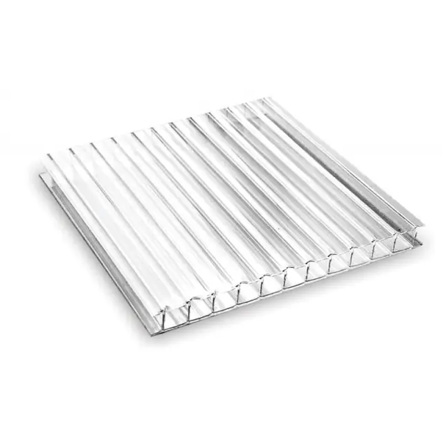 Поликарбонат сотовый Master 4 мм (прозрачный) 2,1х6 м