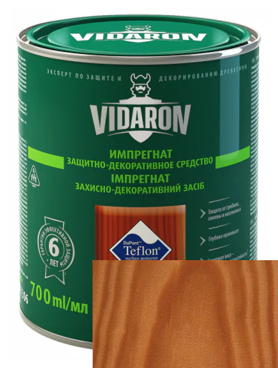 Видарон импрегнат V06 (Американское красное дерево) 0,7 л