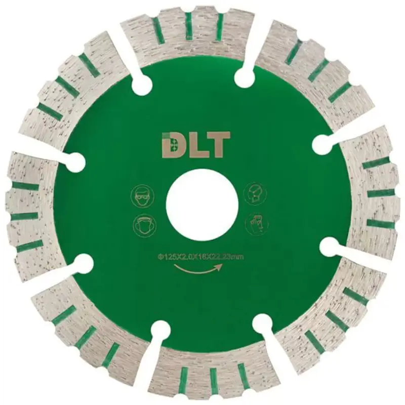 Диск алмазный 125х22,2 мм DLT №21 Turbo по бетону (1501)