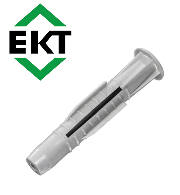 Дюбель 6х37 ЕКТ универсальный нейлоновый 150 шт