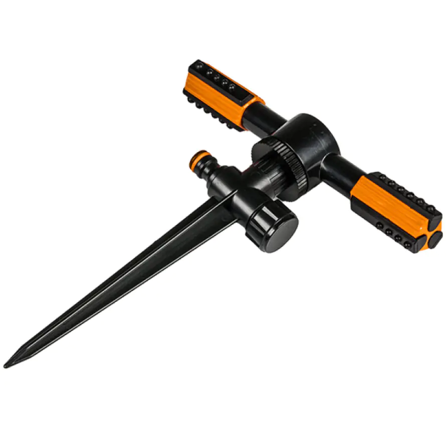 Дождеватель круговой двухрожковый Bradas Black Line Duo ECO-TS1010