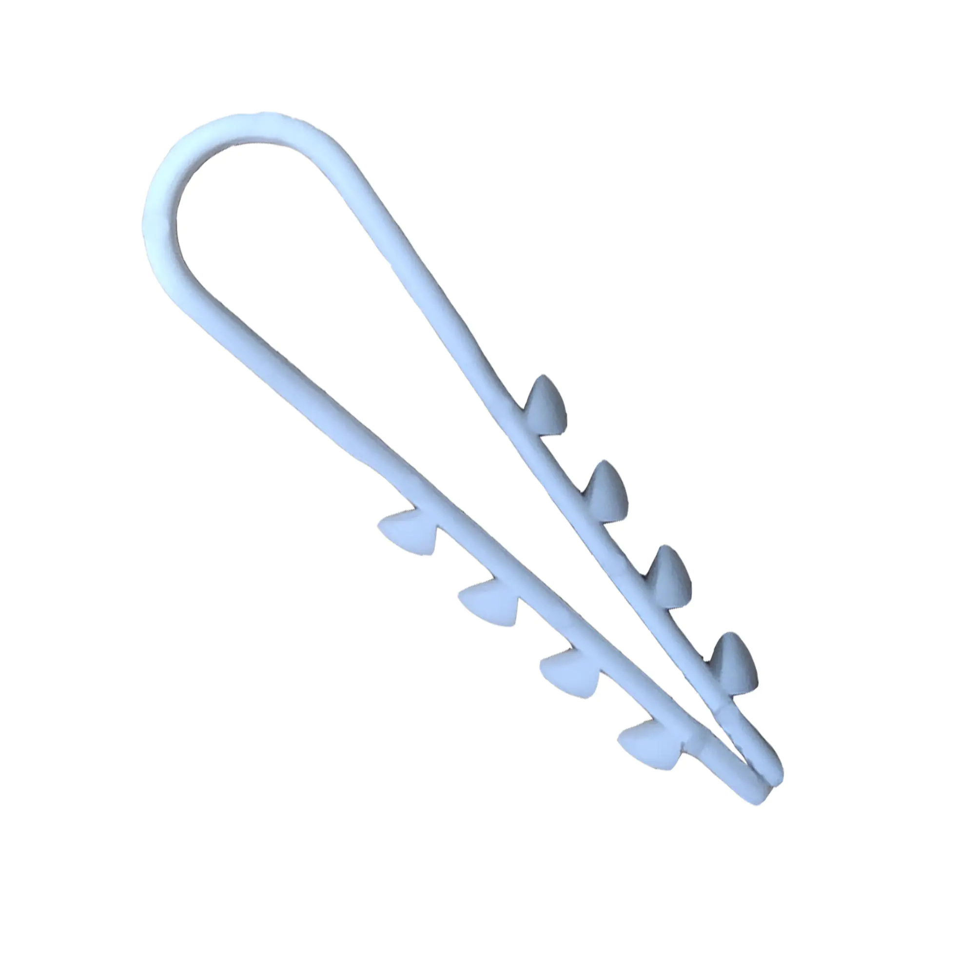 Дюбель-хомут для круглого кабеля 5-10 мм (100 шт)