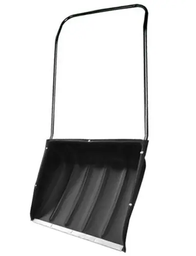 Движок пластиковый для снега с ручкой 700х465 мм