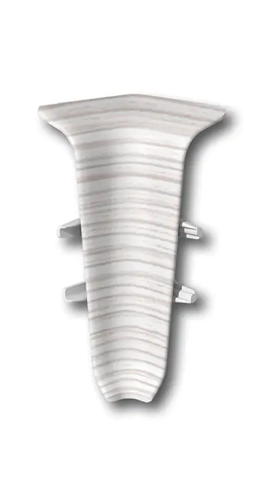 Угол внутренний для плинтуса Идеал Деконика 55 мм (265, клен патина)