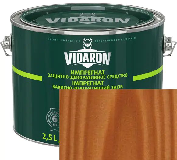 Видарон импрегнат V06 (Американское красное дерево) 2,5 л