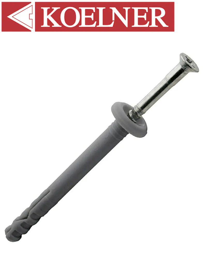 Дюбель-гвоздь 6х40 KOELNER FX-06K040 нахлест 200 шт