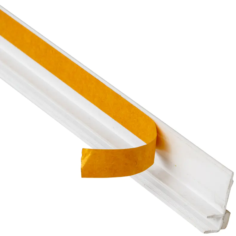 Профиль оконный примыкающий 6 мм (белый) 2,4 м