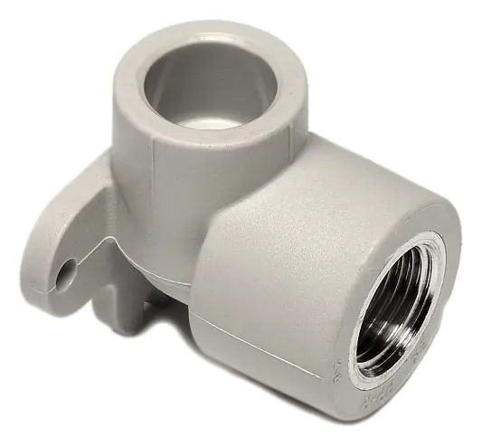 Настенный угольник Wavin с металлической внутренней резьбой 25х1/2"