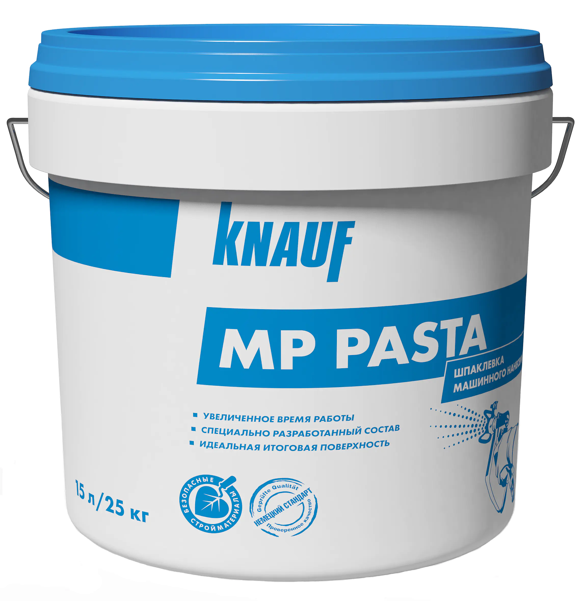 Шпатлевка финишная KNAUF МП Паста машинного нанесения, 25 кг