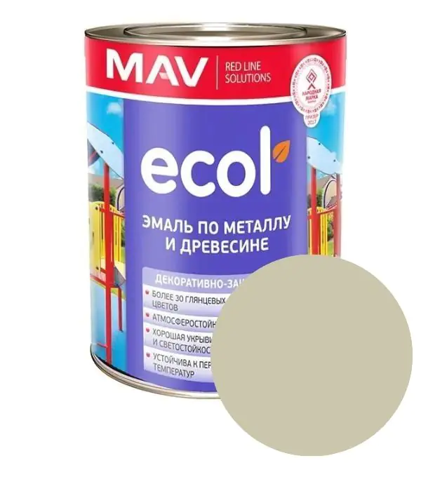 Эмаль Ecol ПФ-115 MAV (бежевая) 1 л
