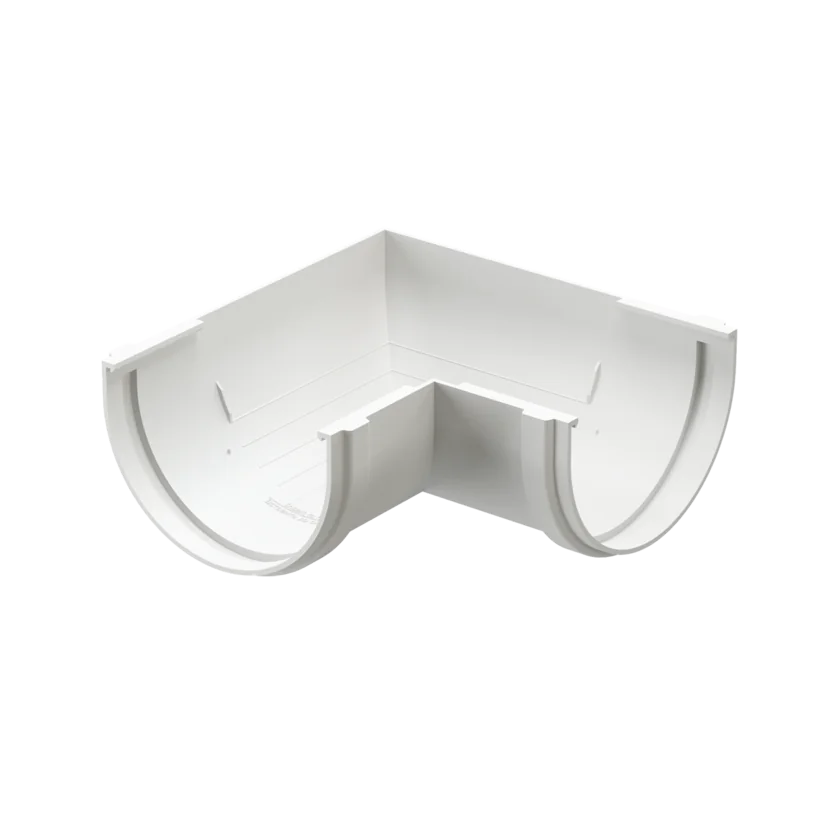 Угловой элемент 90º Docke PREMIUM RAL 9003 (пломбир)