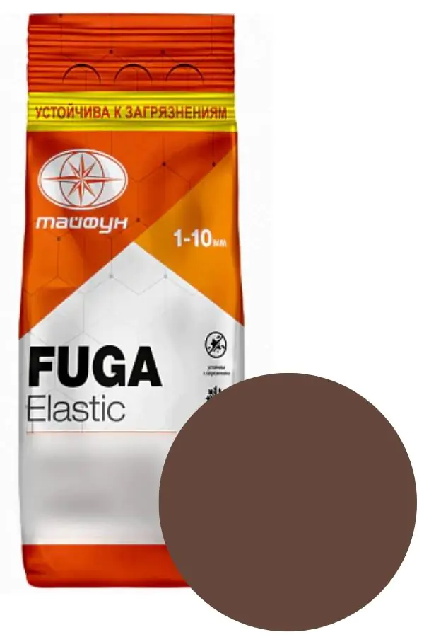 Фуга Тайфун Elastic №024 (темно-коричневый) 2 кг