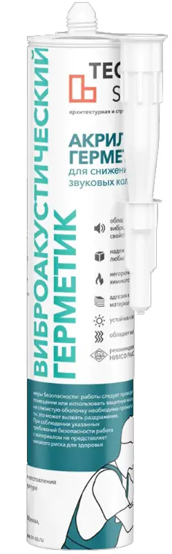 Герметик акриловый виброакустический Сонетик (Sonetic) 310 мл