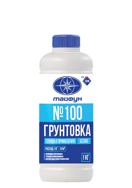 Грунтовка Тайфун Мастер №100 укрепляющая, 1 кг