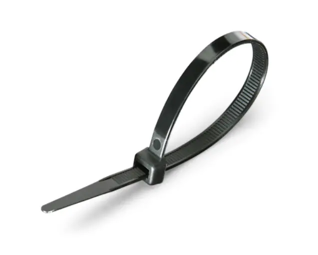 Хомут-стяжка нейлоновая КСС 200х4 мм U4200B черный 100 шт