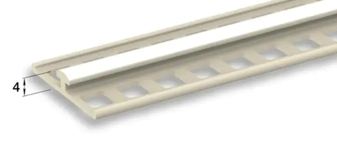 Маяк штукатурный Евро ПВХ 4 мм x 3 м Идеал Ш-М4