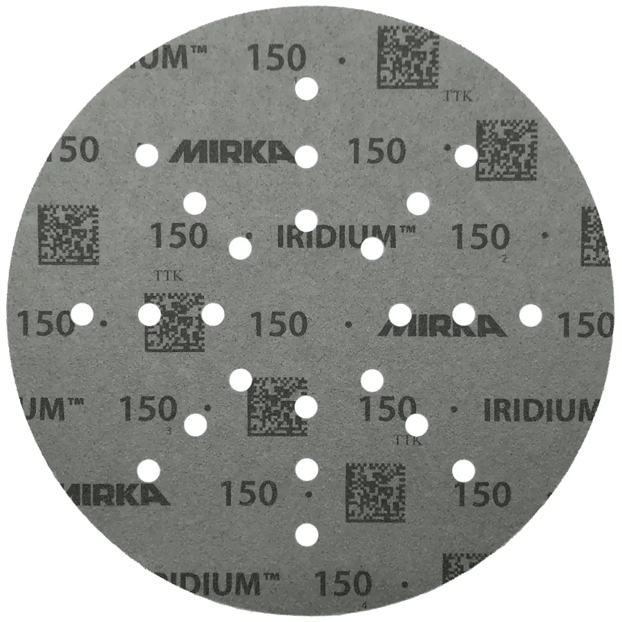 Шлифовальный круг 225 мм Mirka IRIDIUM Р150