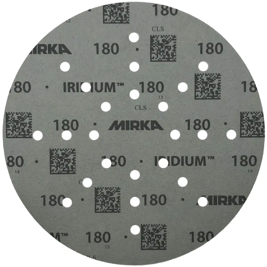 Шлифовальный круг 225 мм Mirka IRIDIUM Р180