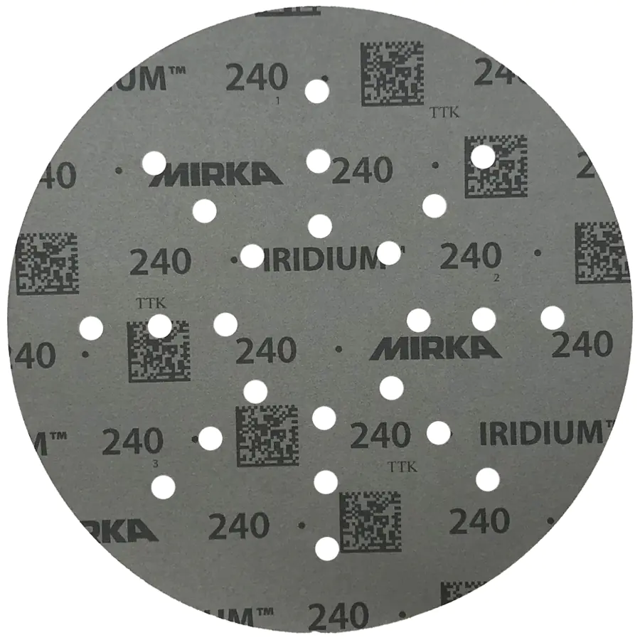 Шлифовальный круг 225 мм Mirka IRIDIUM Р240