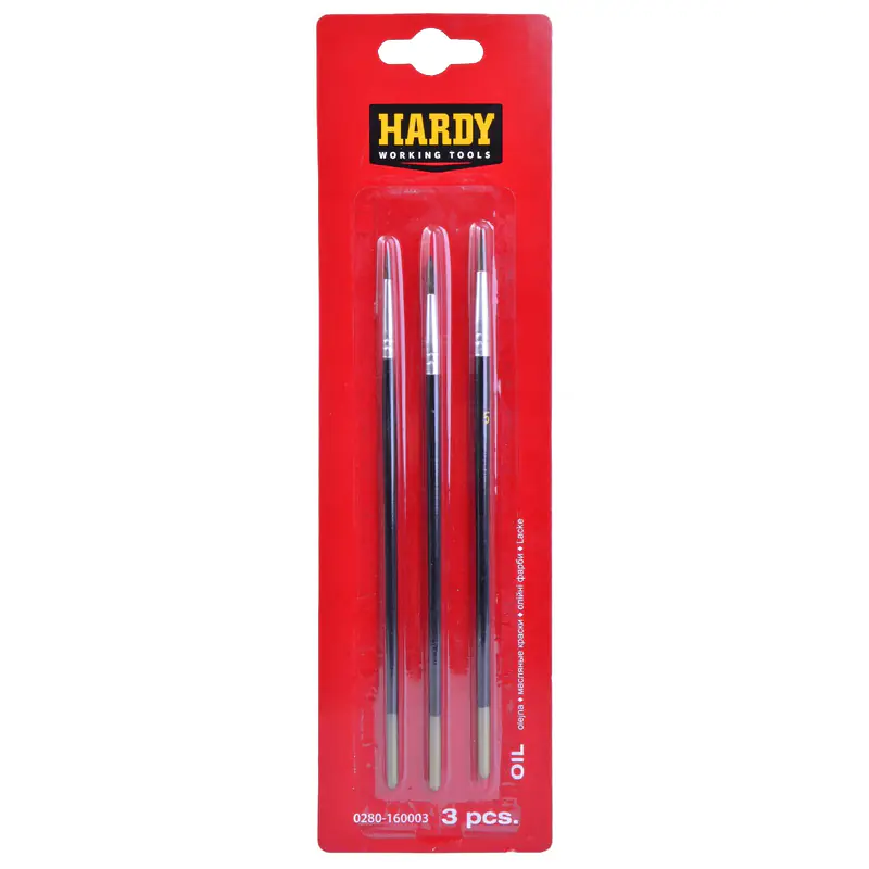 Набор кистей 3 шт Hardy (0280-160003)