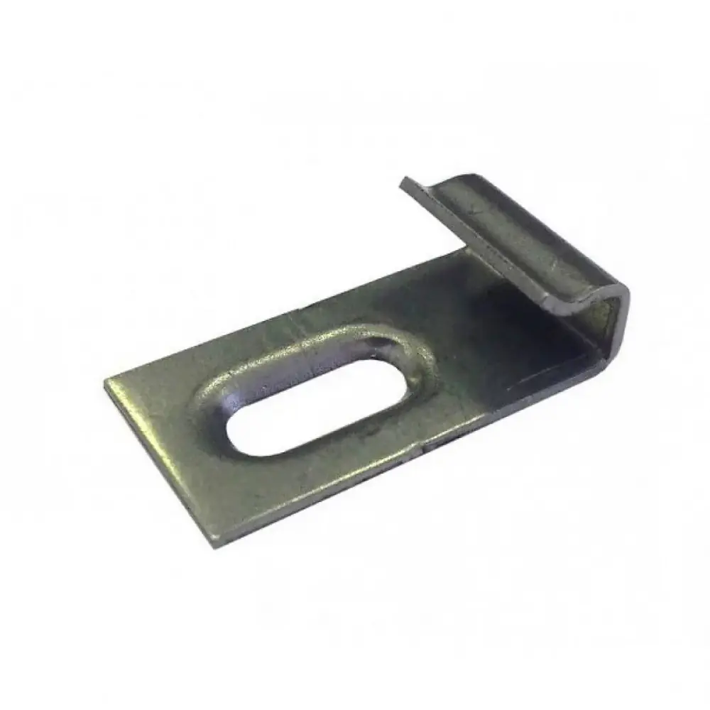 Кляймер для террасной доски из ДПК стартовый (металл)