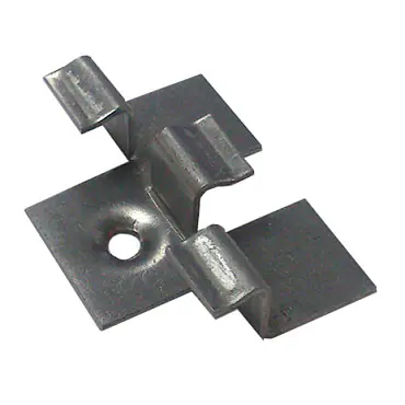 Кляймер для террасной доски из ДПК монтажный (металл)