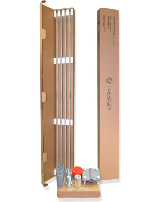 Комплект для заземления (заземлитель стержневой) 3 м