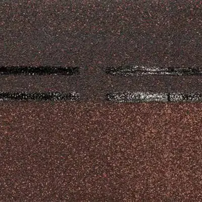 Коньково-карнизная черепица Docke Pie Standard Коричневая 0,33х1 м