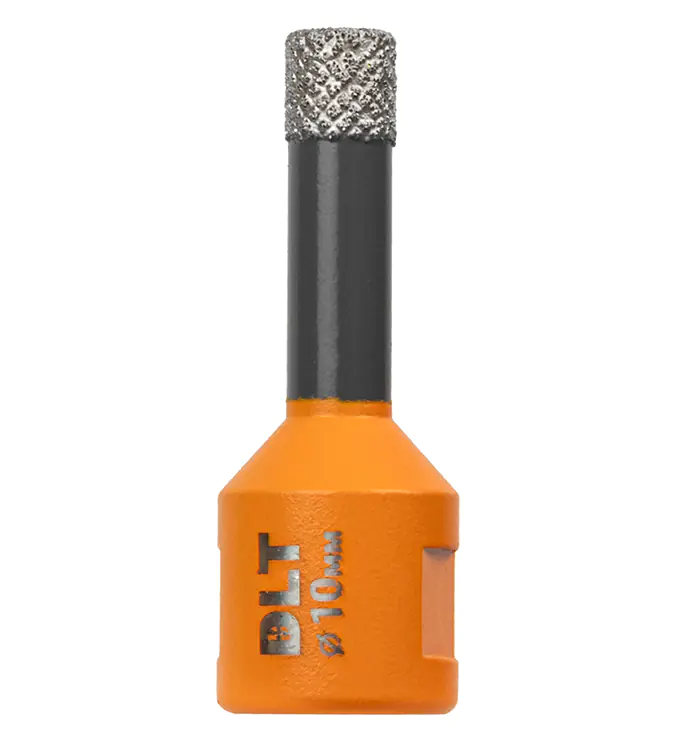 Коронка алмазная 10 мм DLT TOP для керамогранита и камня (2089)