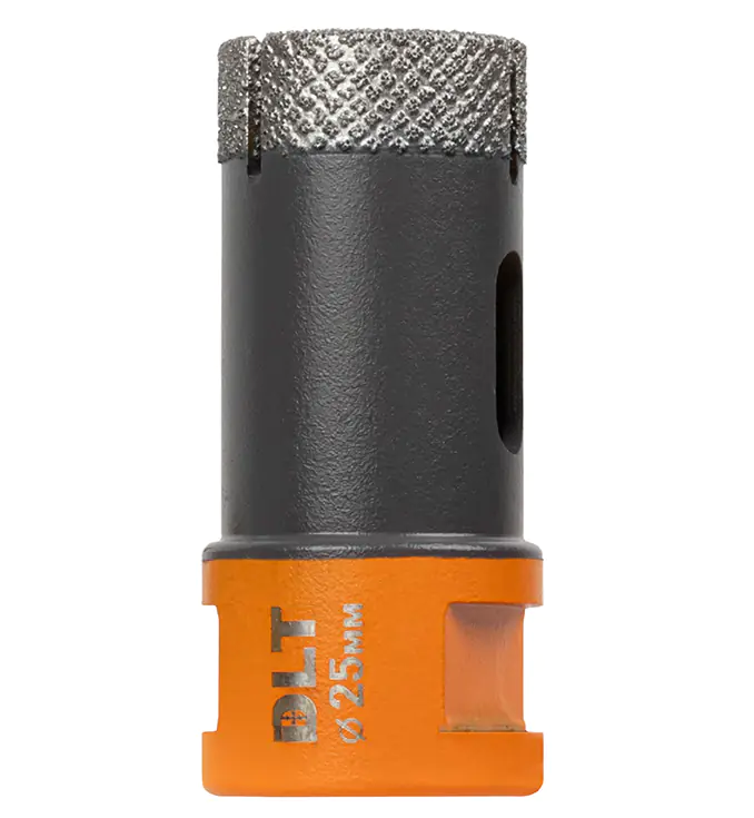 Коронка алмазная 25 мм DLT TOP для керамогранита и камня (2096)