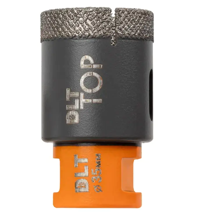 Коронка алмазная 35 мм DLT TOP для керамогранита и камня (2099)