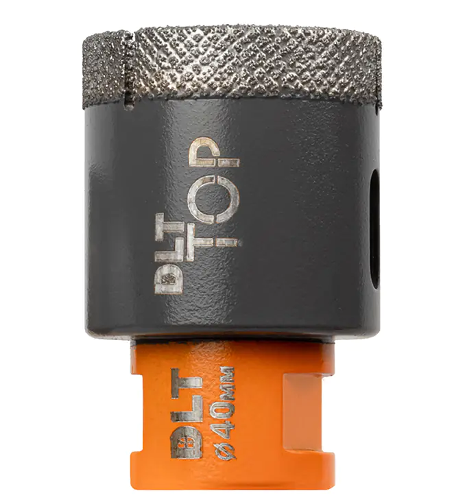 Коронка алмазная 40 мм DLT TOP для керамогранита и камня (2101)