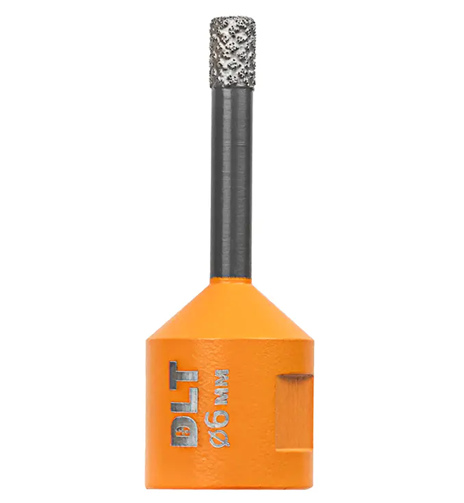Коронка алмазная 6 мм DLT TOP для керамогранита и камня (2087)