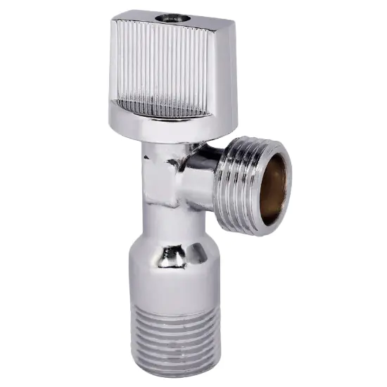 Кран шаровый угловой для смесителя 1/2"х1/2" НР MAGNUM