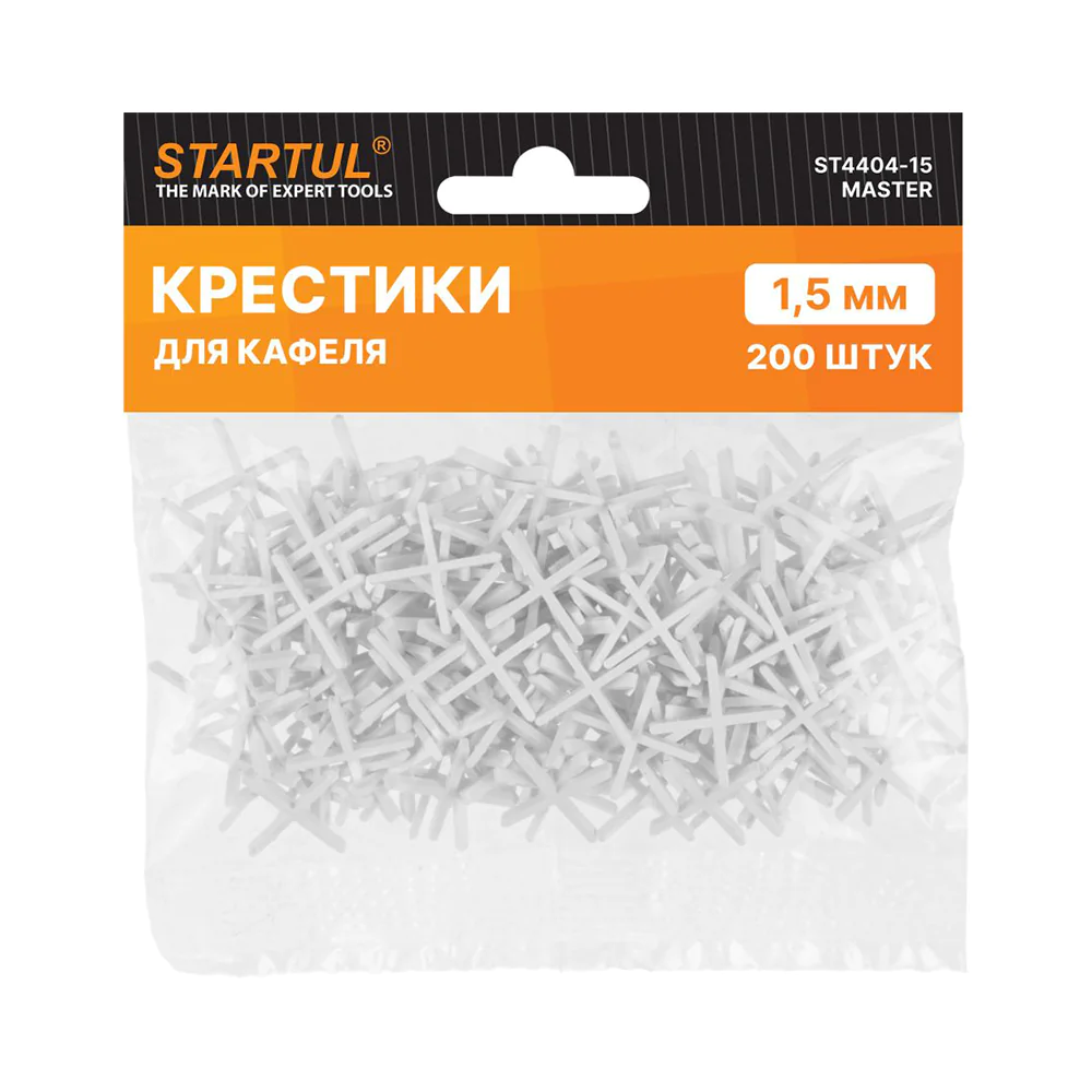 Крестики для плитки 1,5 мм 200 шт Startul (ST4404-15)