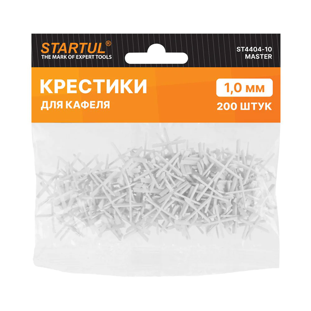 Крестики для плитки 1 мм 200 шт Startul (ST4404-10)