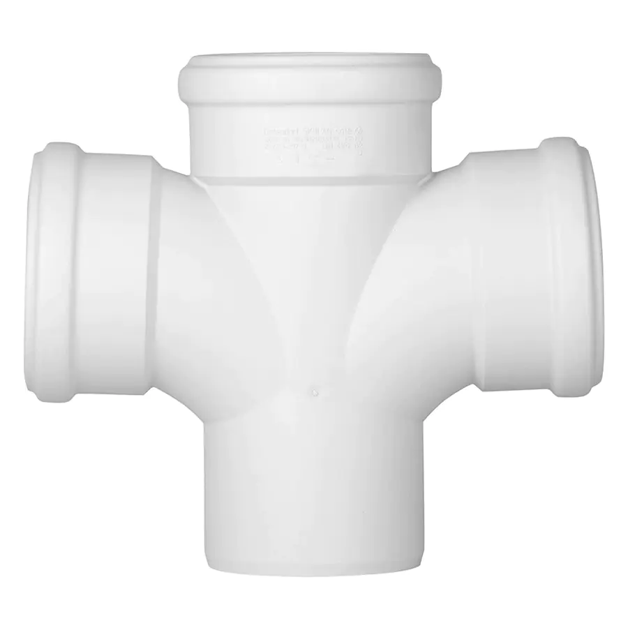 Крестовина для бесшумной канализации 110/110/110х87º Ostendorf Skolan