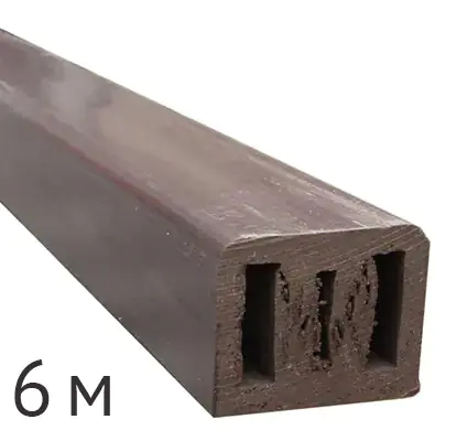 Лага для террасной доски из ДПК 40х50х6000 мм