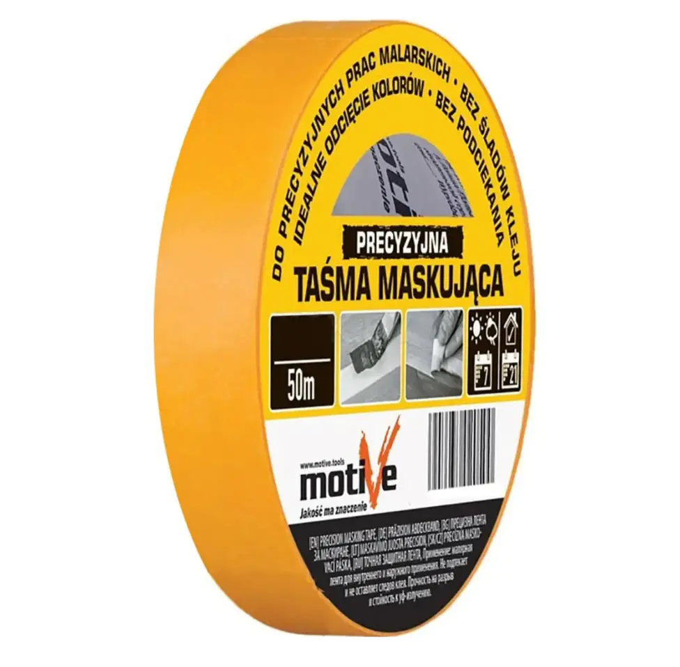 Лента малярная на рисовой бумаге Motive 11 мм х 50 м